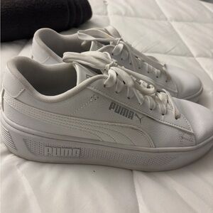 PUMA Women's Classic White Sneakers